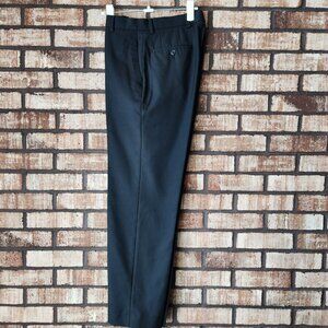 Men's Joseph & Feiss Black Dress Trouser Pant, 30 x 30